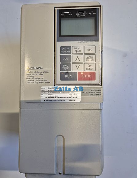 Yaskawa CIMR-K7L45P5 12KW Frekvens Beg.