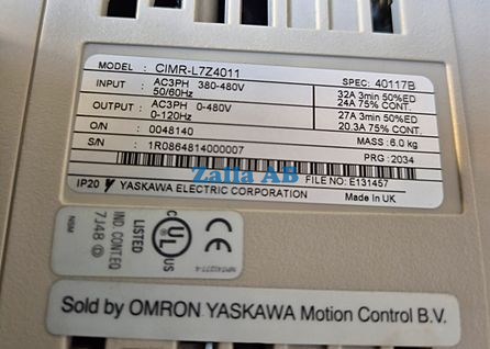 Omron Varispeed L7 11KW Frekvens Beg.