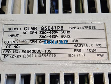 Yaskawa Varispeed 616G5 14KW Frekvens Beg.