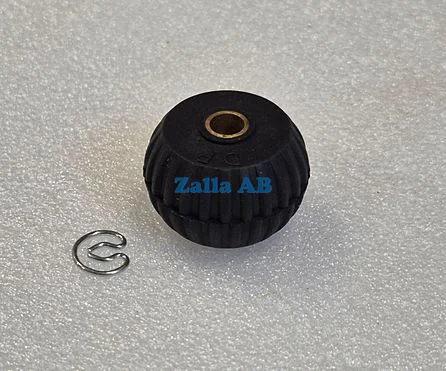 DOOR ROLLER,RUBBER WITH SHAFT D29 B1