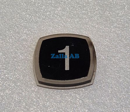 PRESSEL,BLACK ALUMINIUM SYMBOL 1