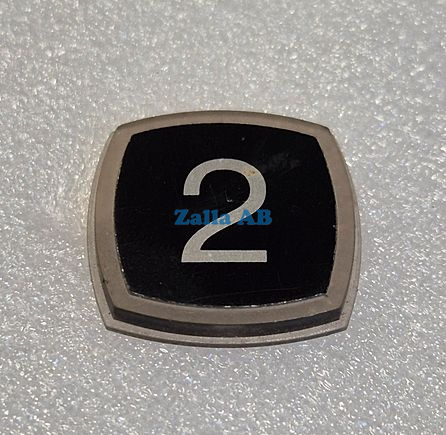 PRESSEL,BLACK ALUMINIUM SYMBOL 2
