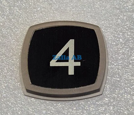PRESSEL,BLACK ALUMINIUM SYMBOL 4